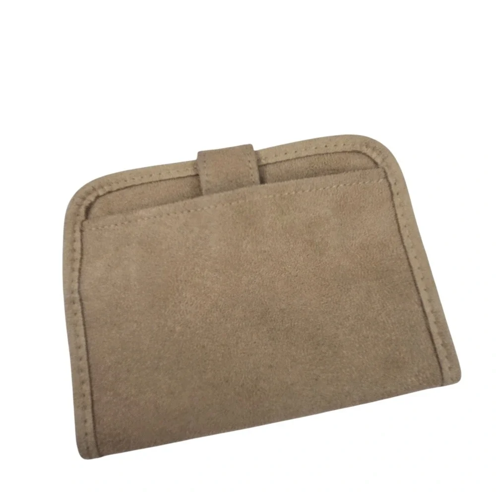 Travelon Micro Suede Organizer Sling Crossbody Bag w Matching Passport Wallet